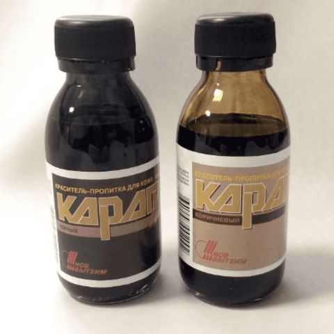 Краска-пропитка "Карат" для кожи