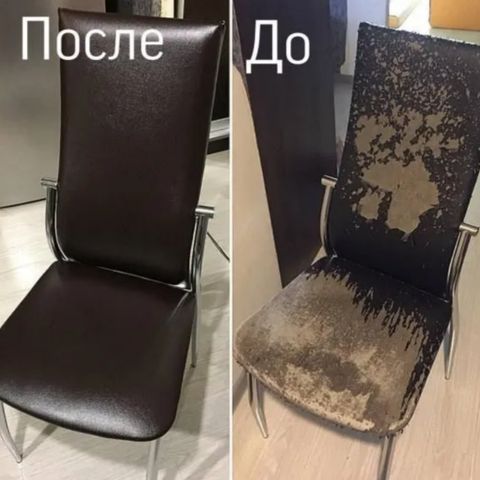 ПЕРЕТЯЖКА КУХОННОГО СТУЛА